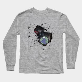 Spiraling Galaxy Long Sleeve T-Shirt